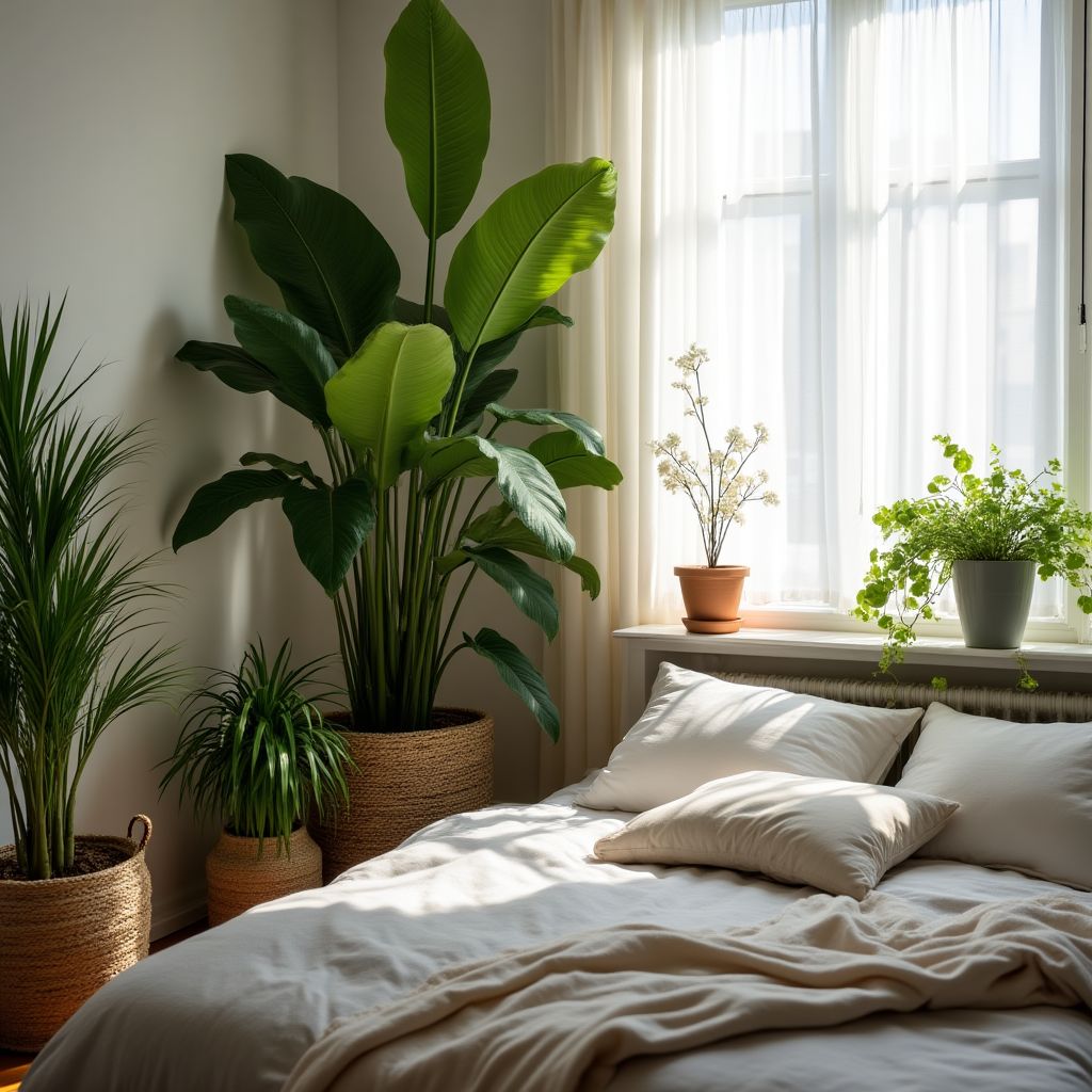 Coin plantes chambre